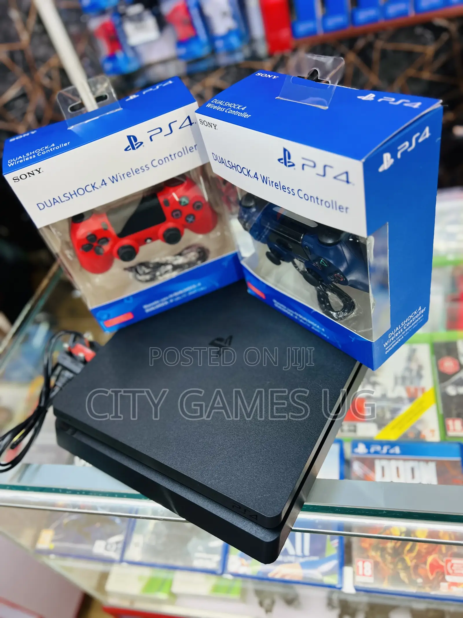 Chipped Sony Ps4 Console With Games and Fc26