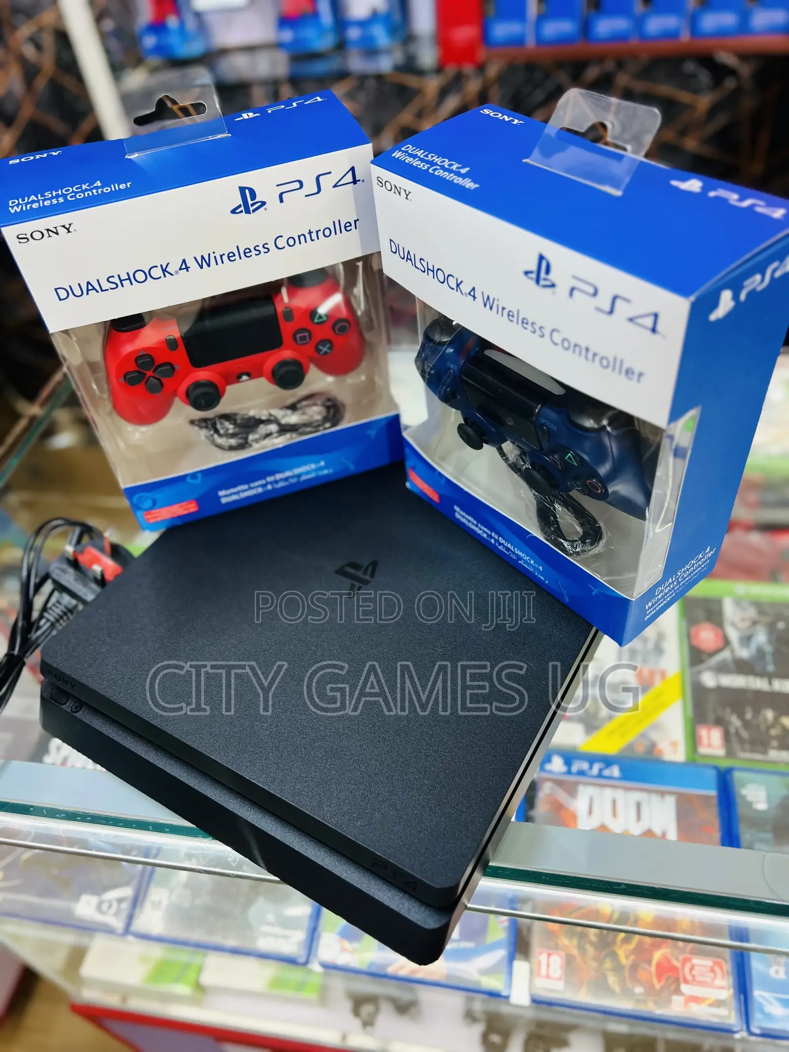 Chipped Sony Ps4 Console With Games and Fc26