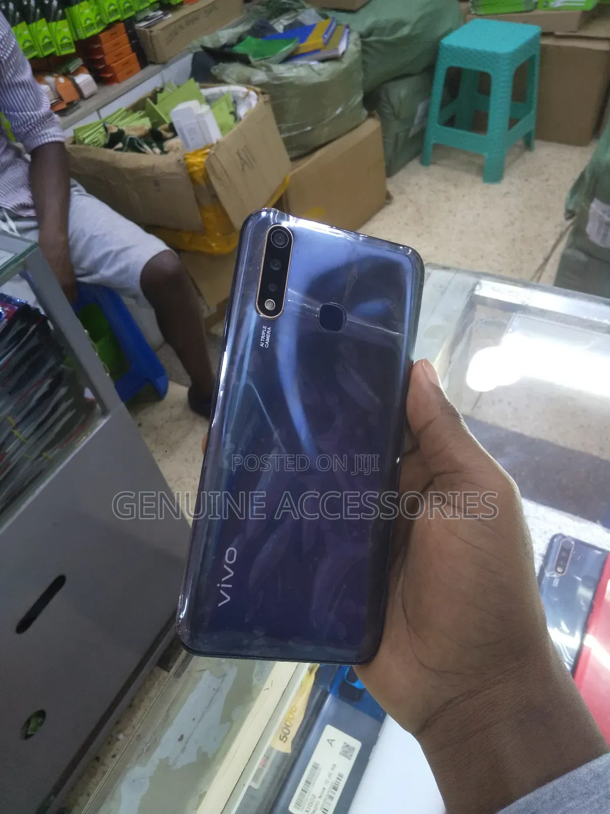Vivo Y19 128 GB Blue