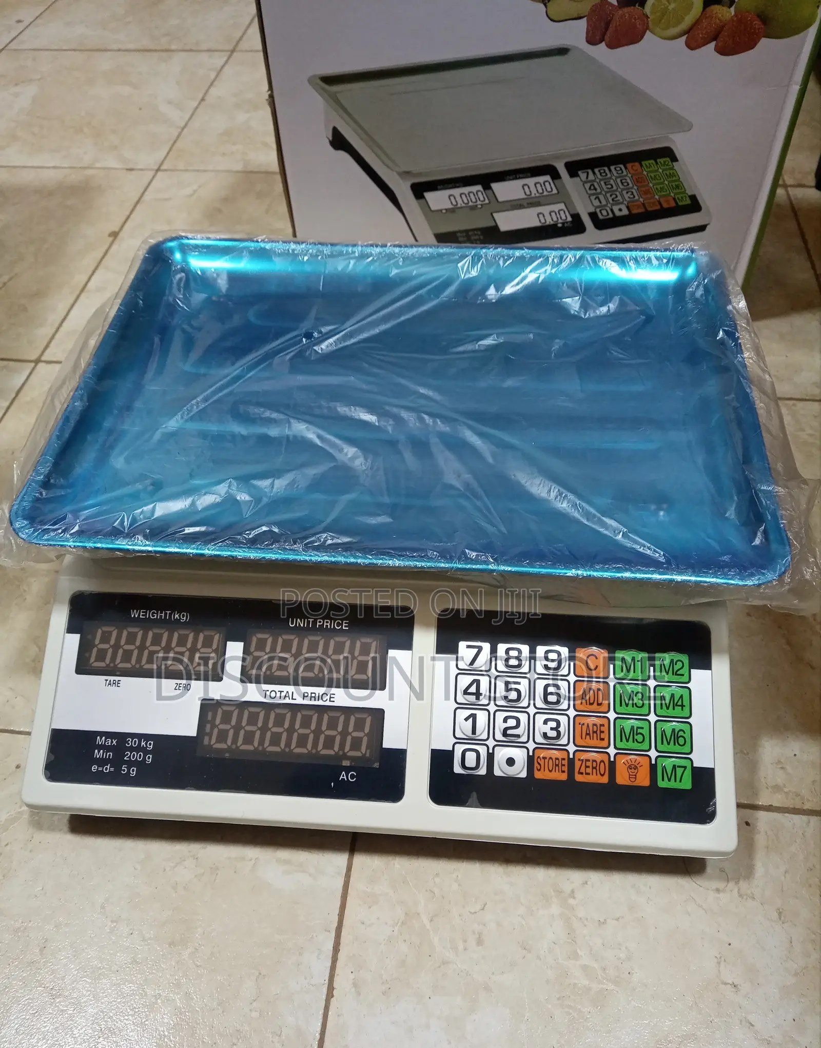 Digital Chicken Weighing Scale 30kg Weigh Retail Weighing Scale