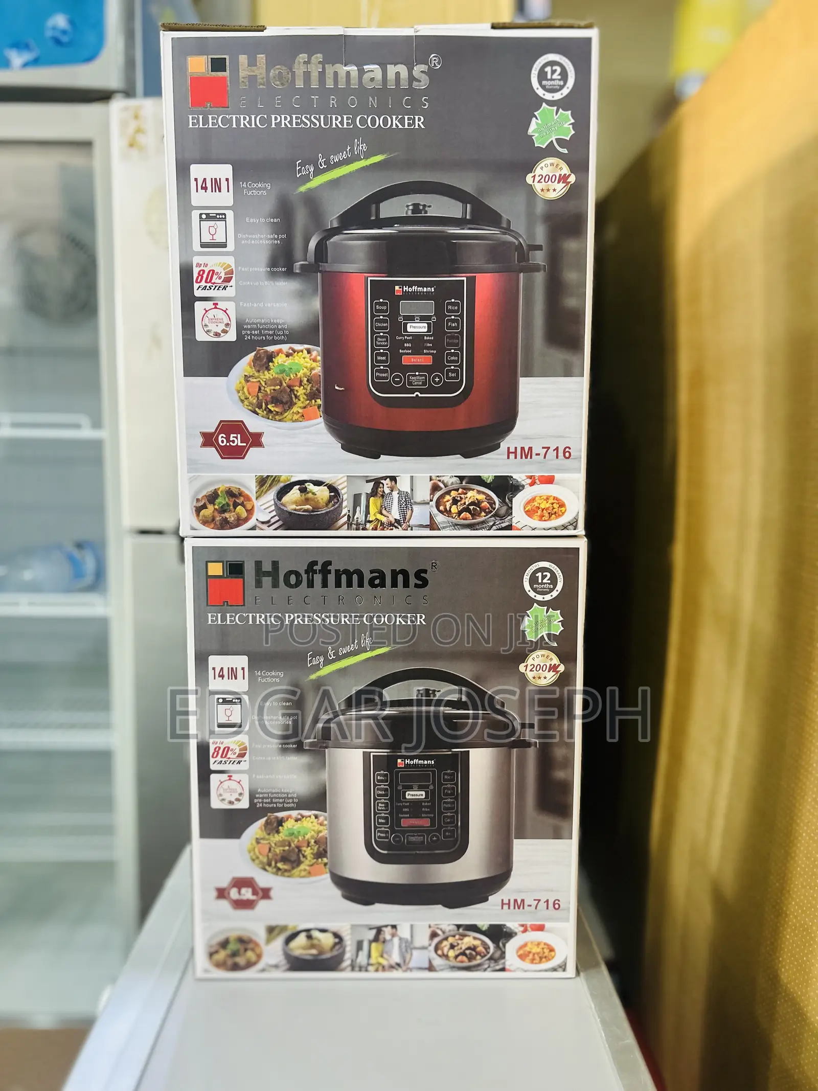 6.5 Hoffmans Pressure Cooker