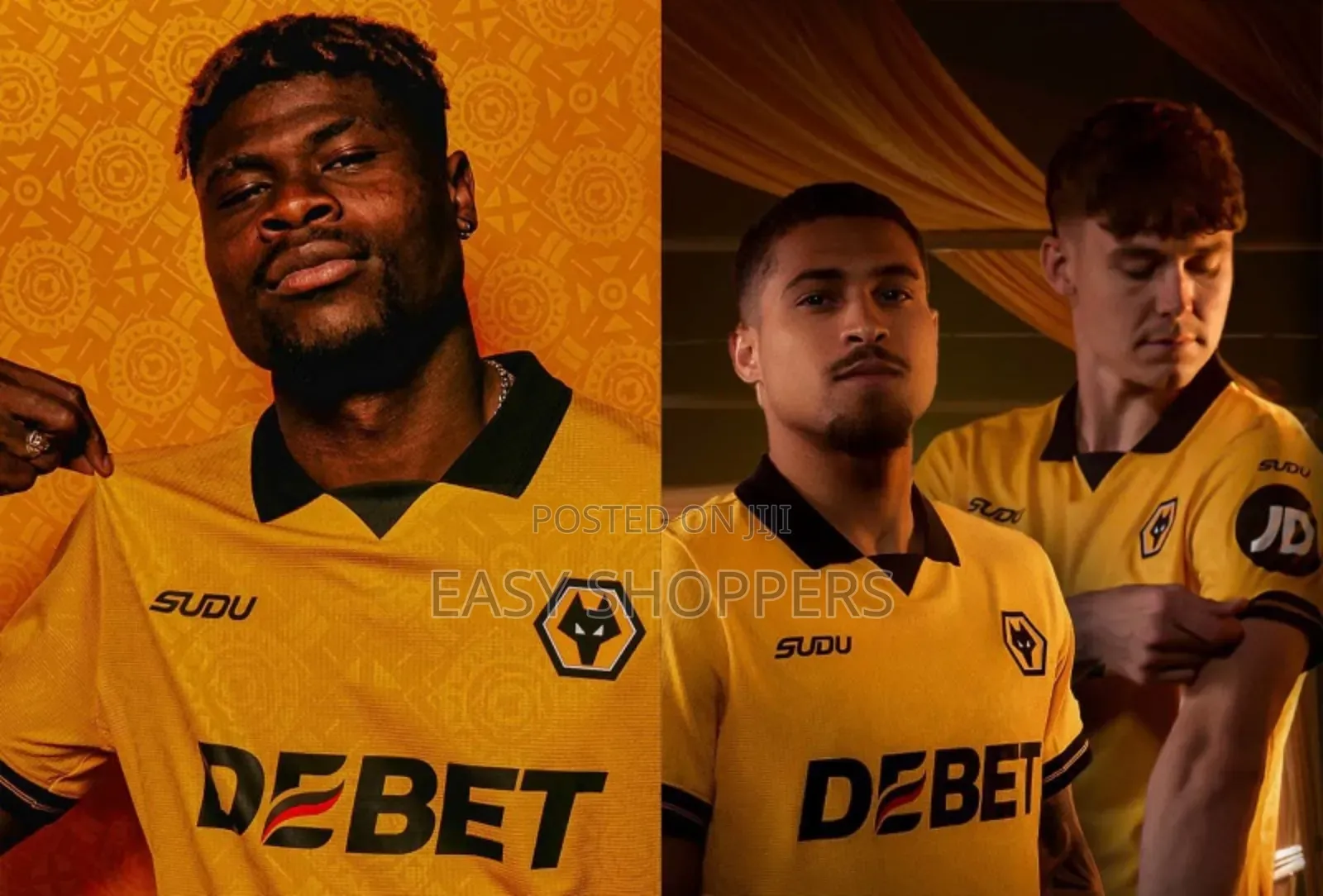 Wolverhampton Wanderers 2025/26 Sudu Home Kit