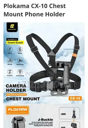 Plokama Cx-10 Chest Mount Camera Holder Chest Support Harness Mount