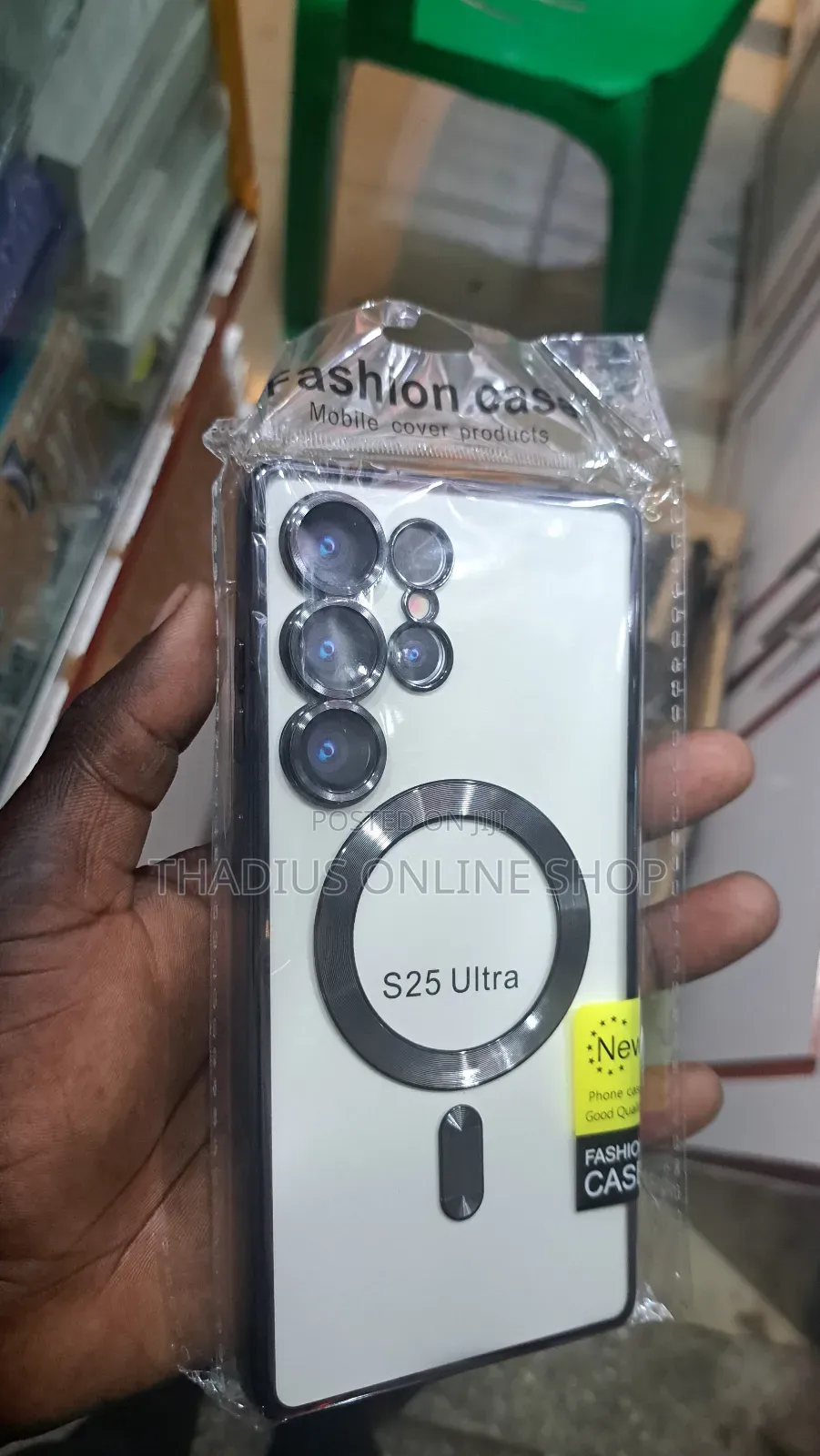 Samsung S25 Ultra Transparent Cases With Camera Lens Protections