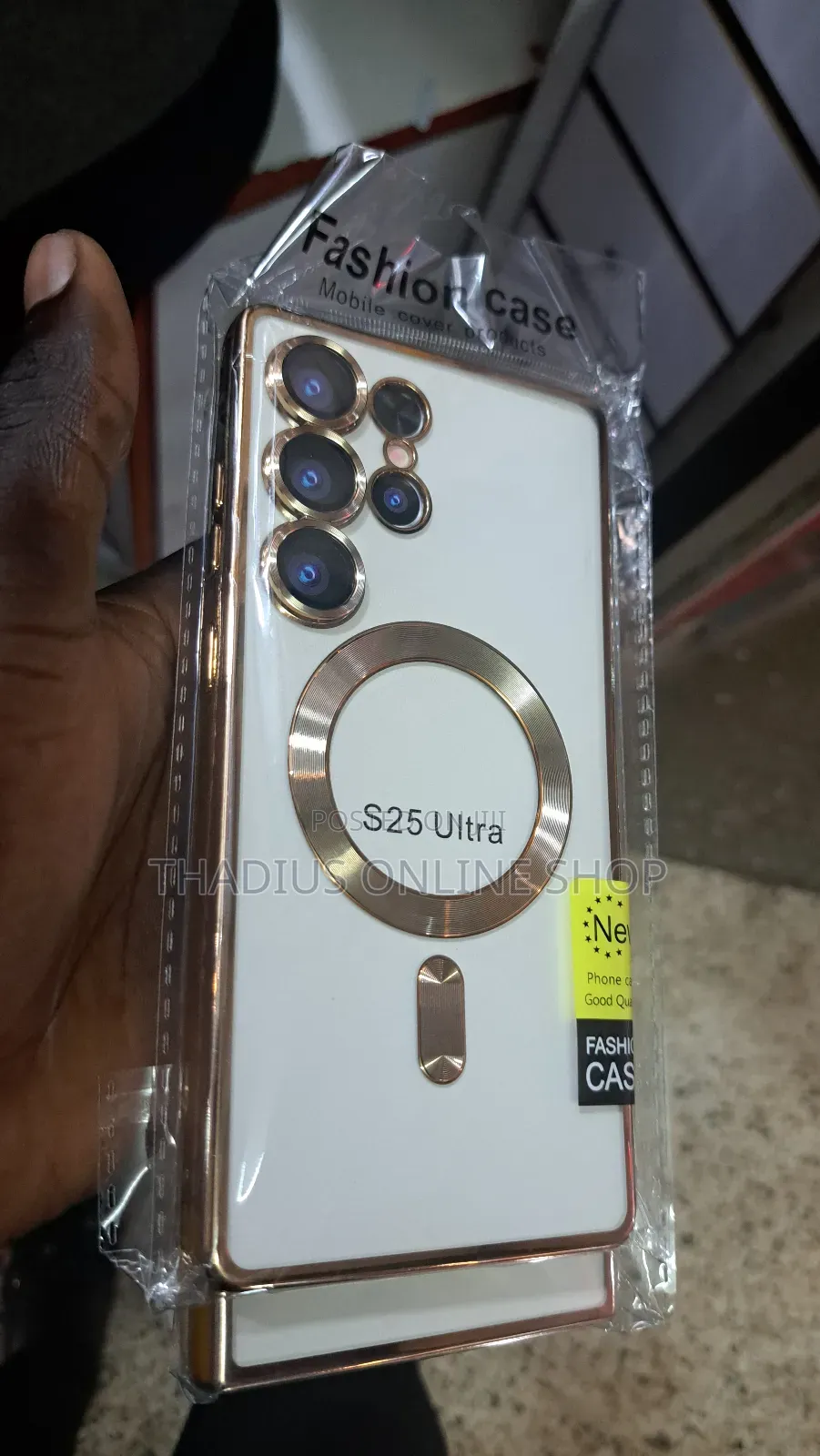 Samsung S25 Ultra Transparent Cases With Camera Lens Protections