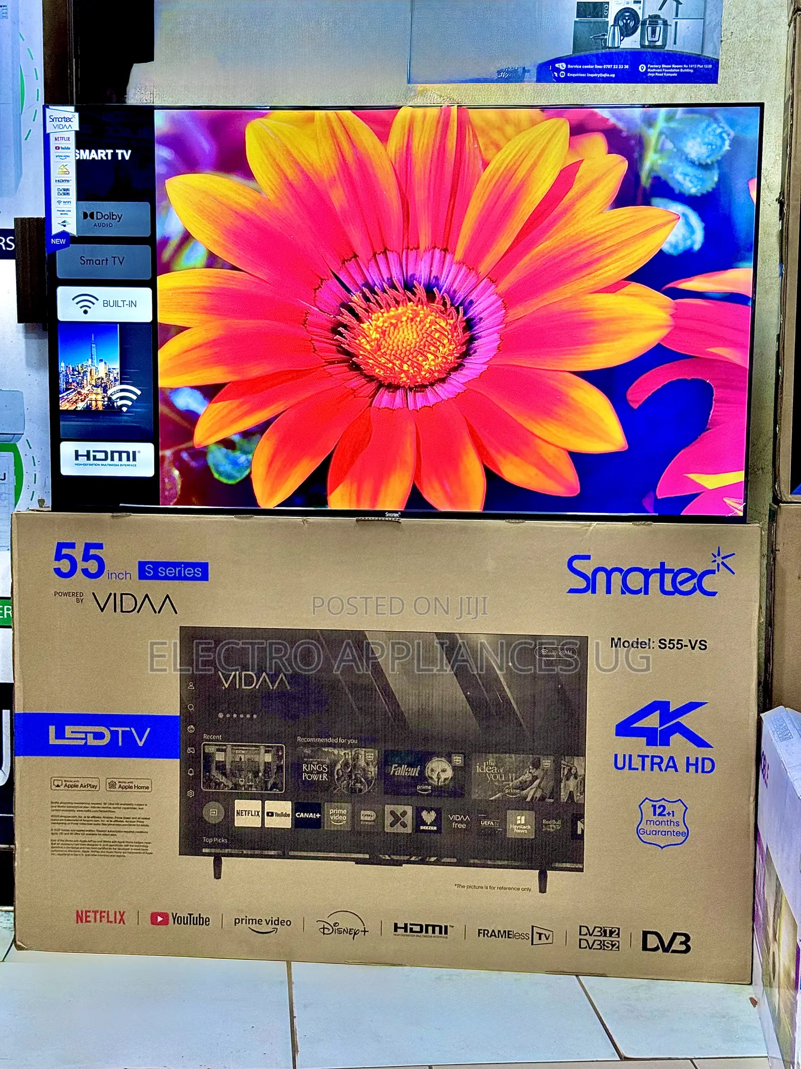 Smartec 55-Inch S Series Ultra Hd Smart Led Tv