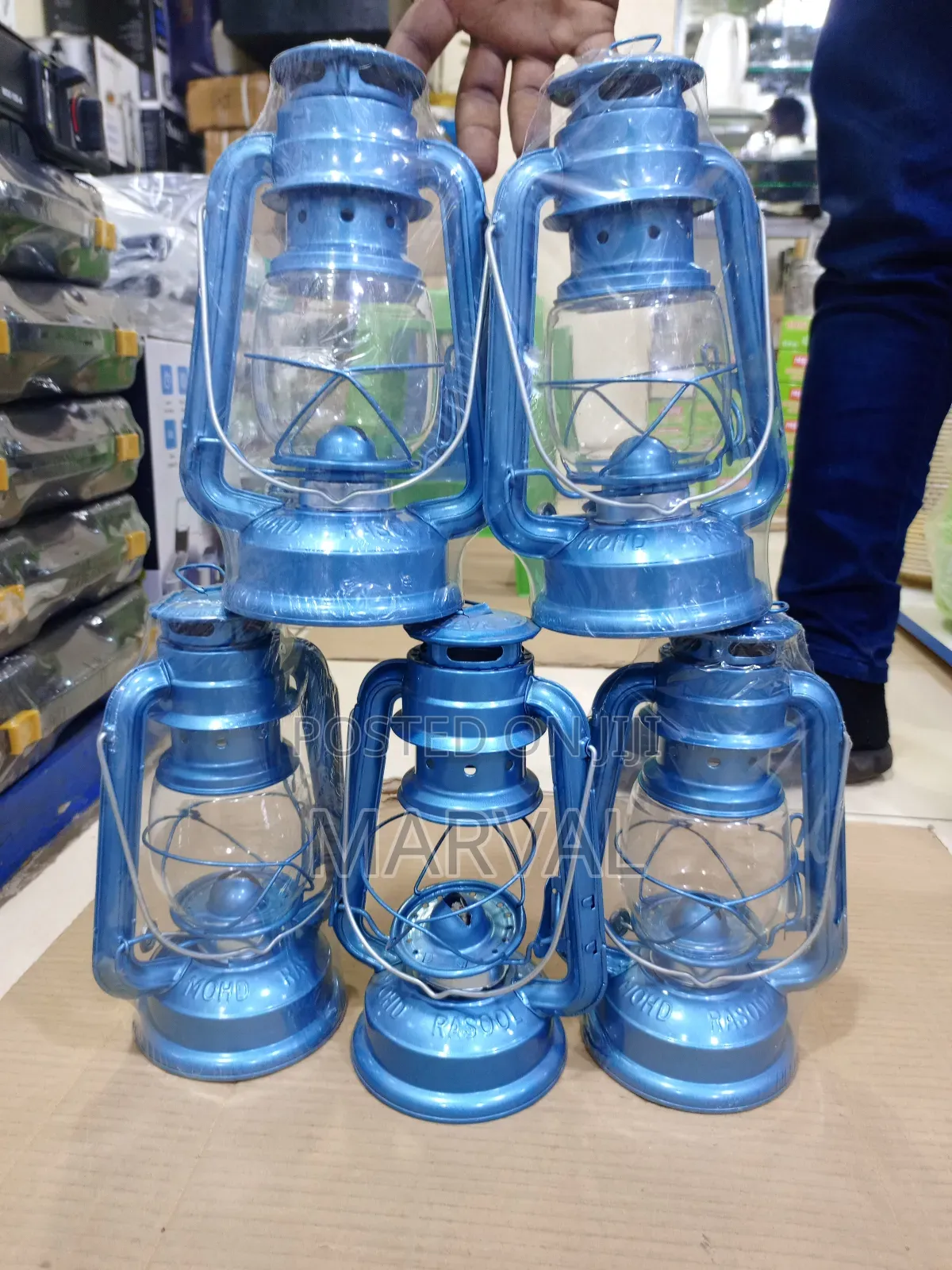 Small Size Kerosen Lamp /Blue Kerosene Lanterns