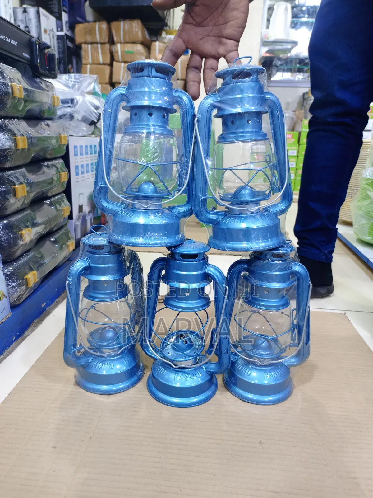 Small Size Kerosen Lamp /Blue Kerosene Lanterns