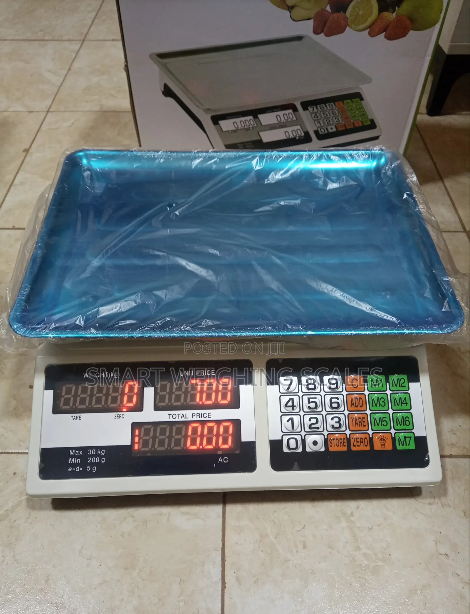 Digital Weighing Scale 30kg Weigh Dual Display Digital Weighing Scale
