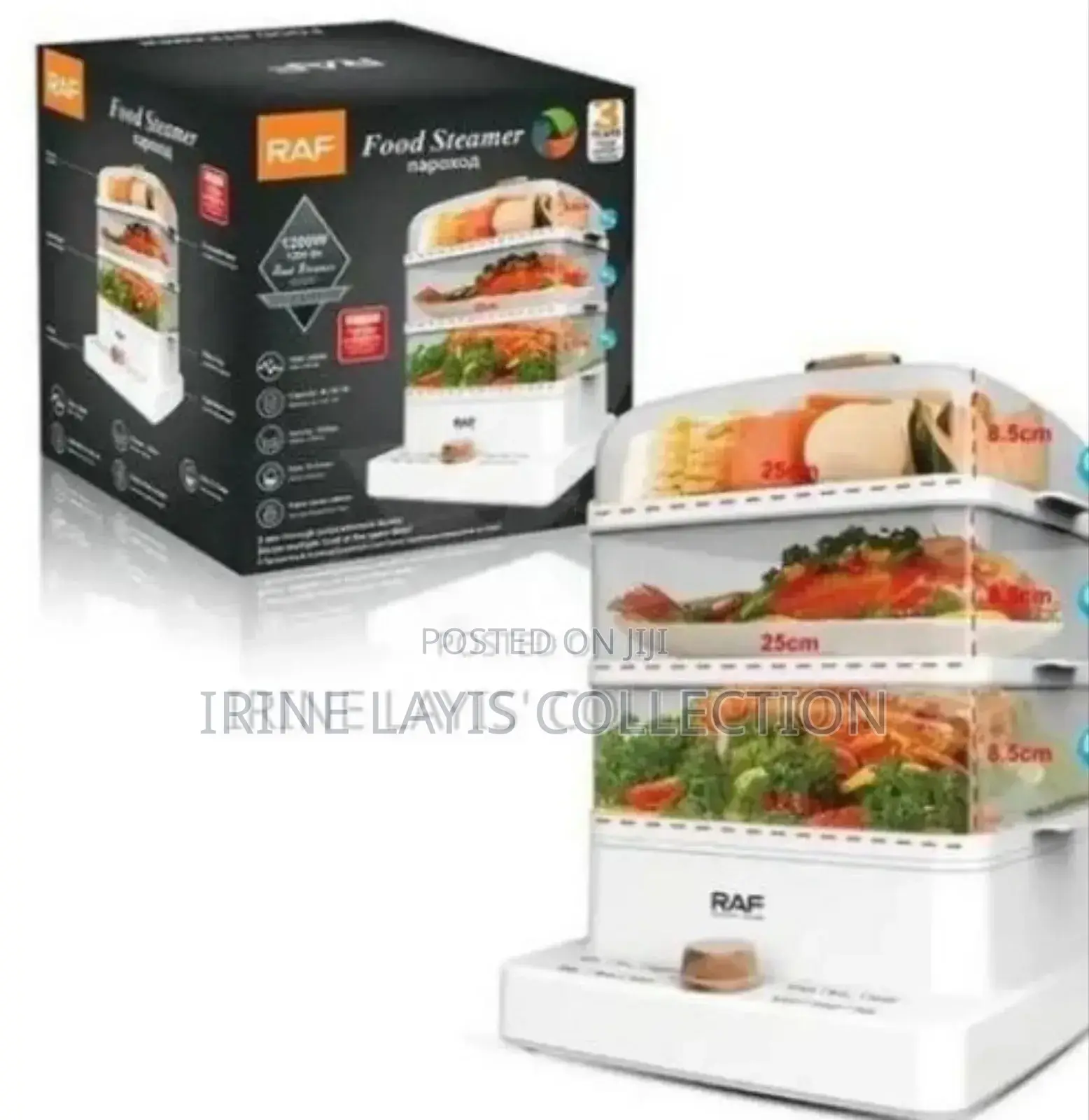 3 Layer Food Steamer