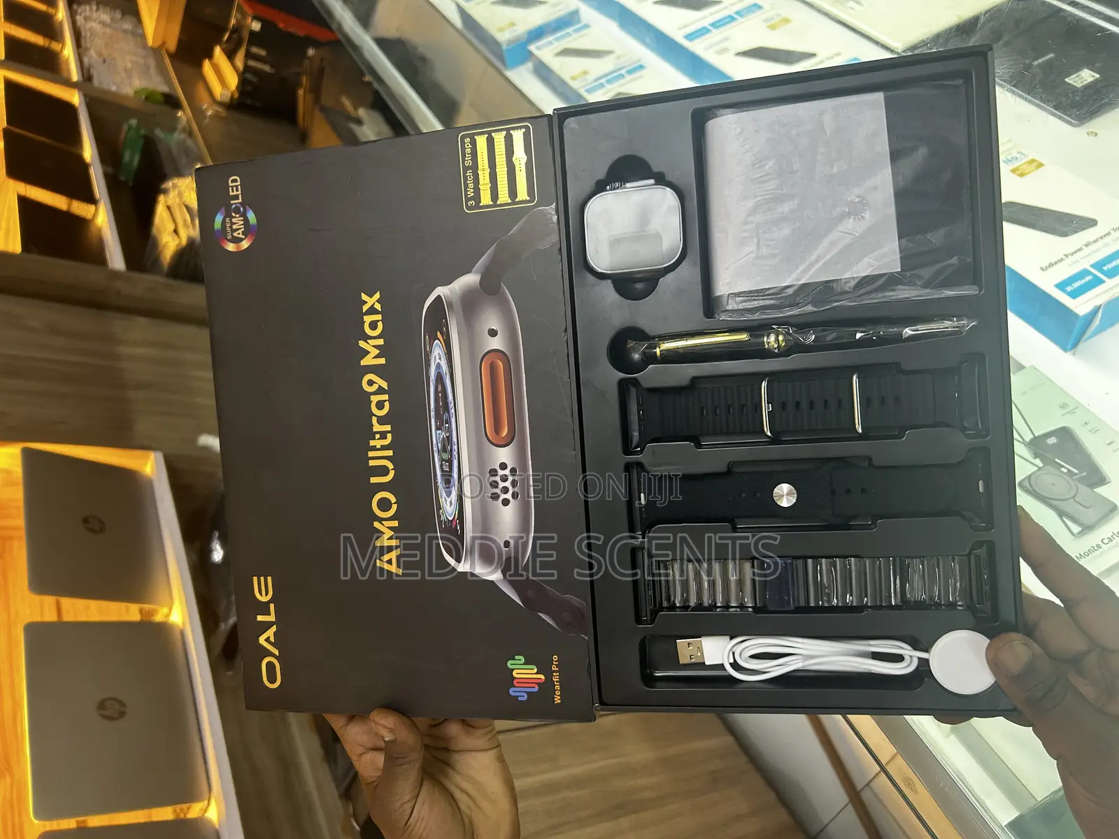 Amo Ultra9 Max Smartwatch.