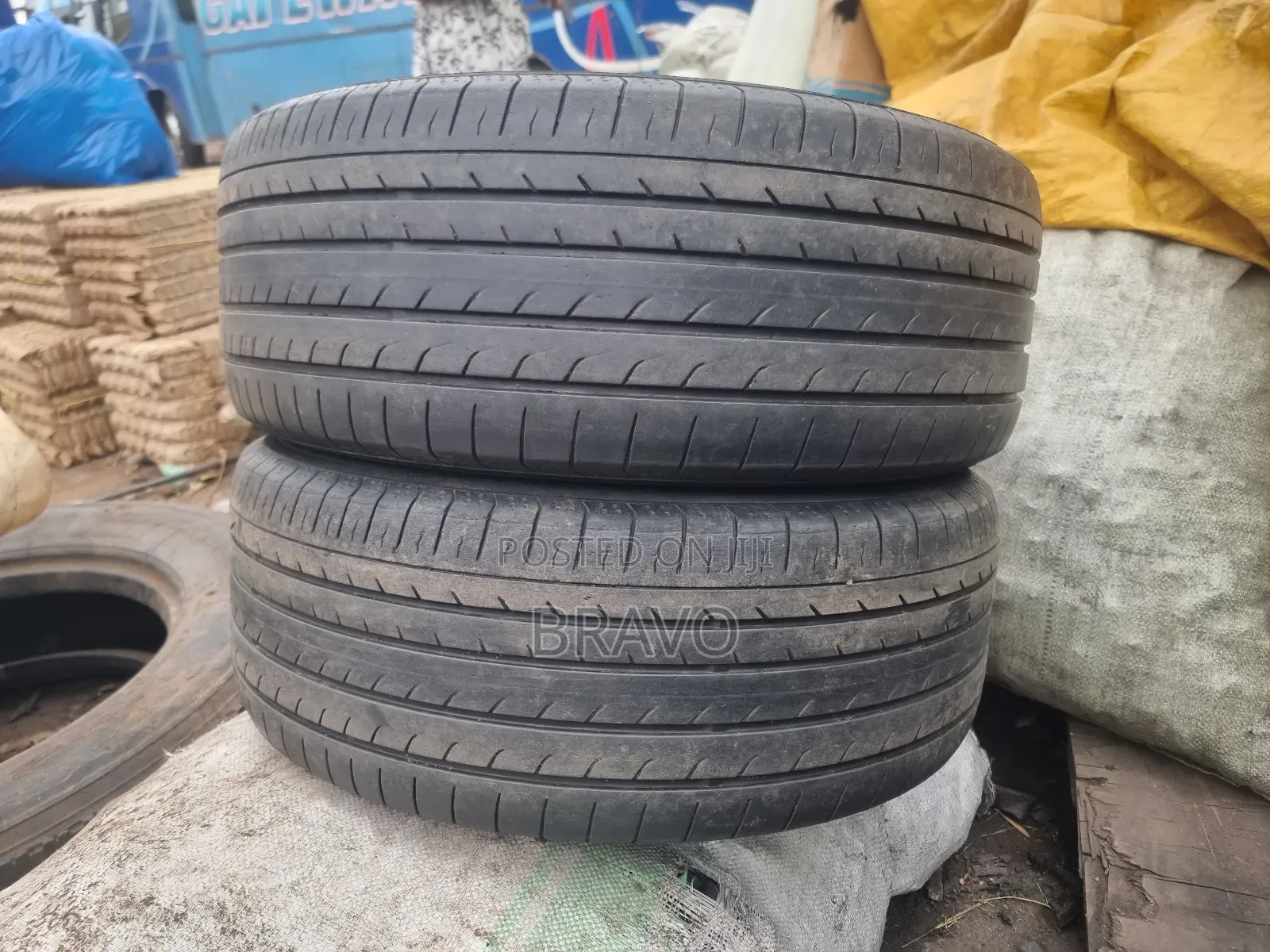 225/55r17 Yokohama Tyres in Good Condition.