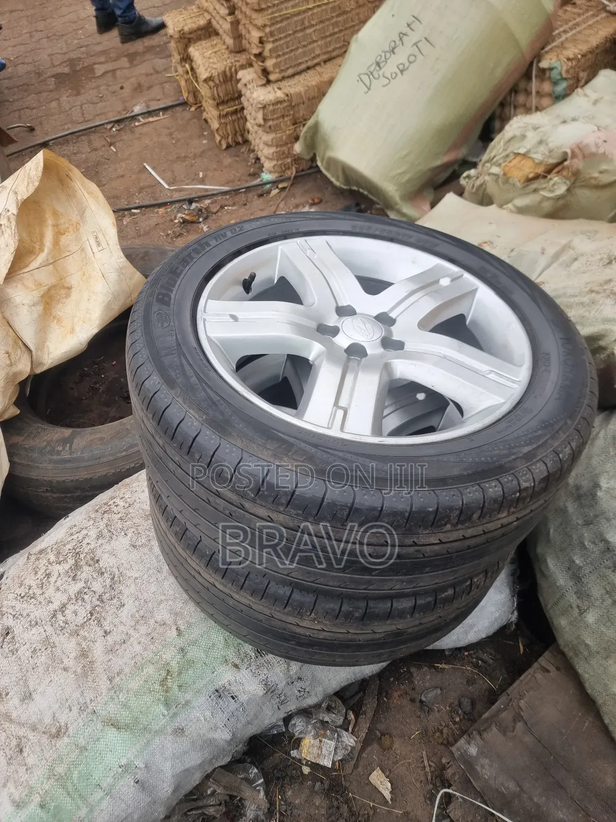 225/55r17 Yokohama Tyres in Good Condition.