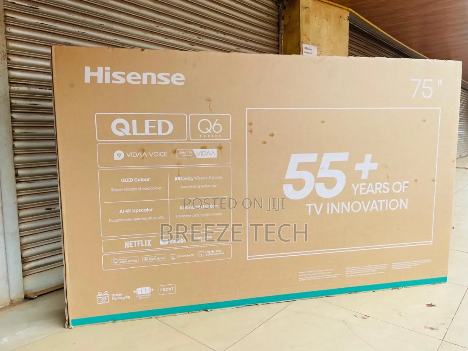 75"Inch Hisense Qled