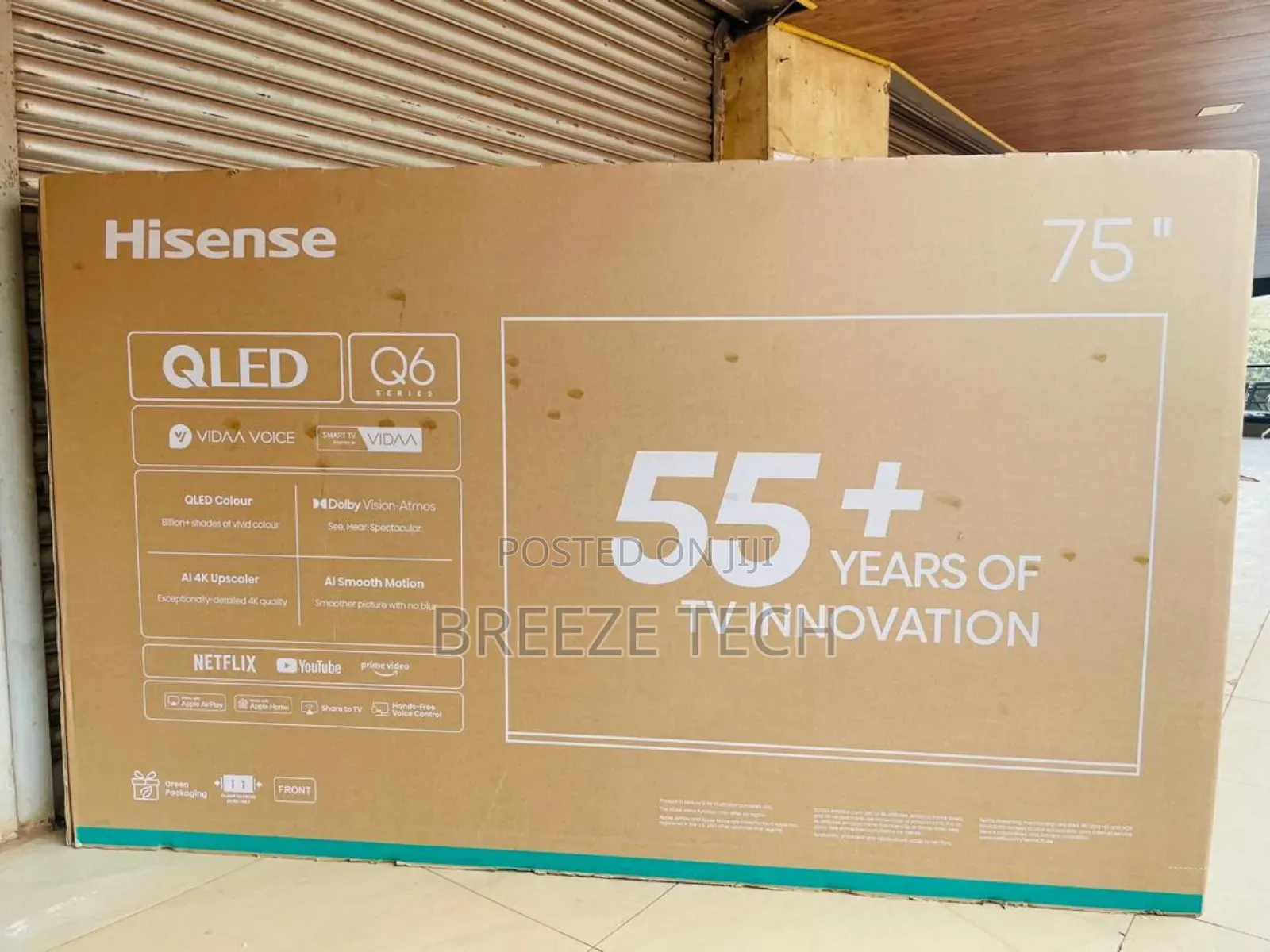 75"Inch Hisense Qled