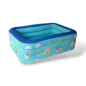 7ft Inflatable Kid's Swimming Pool - The Ultimate Backyard Fun-