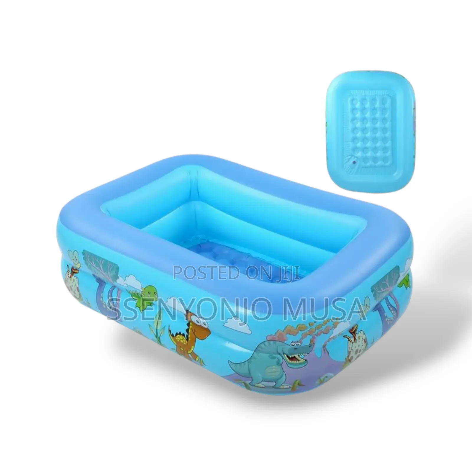 7ft Inflatable Kid's Swimming Pool - The Ultimate Backyard Fun-