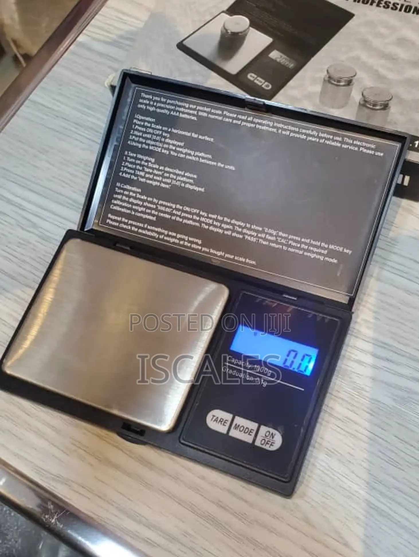 Digital Weighing Scale 1000g Weigh Dual Display Digital Weighing Scale