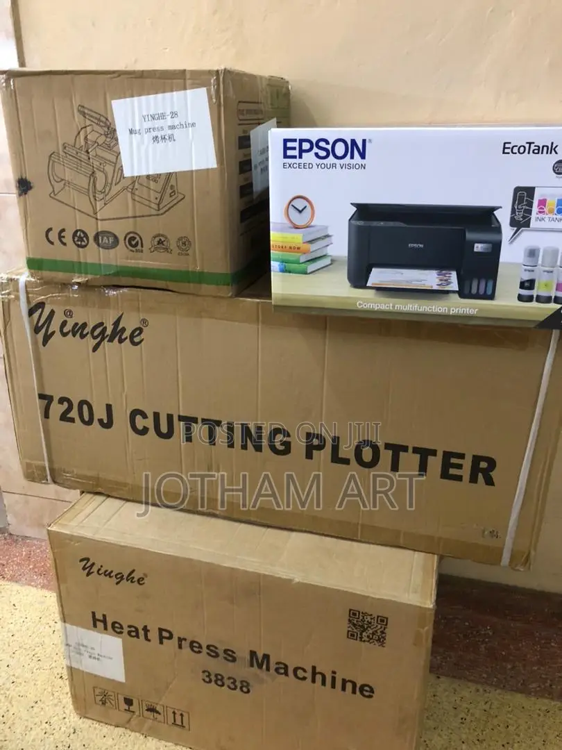Heat Press, Plotter, Sublimation Printer , Mug Press