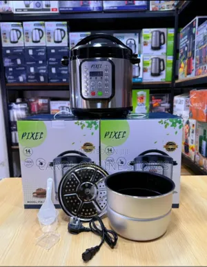 Pixel 7 Litres Pressure Cooker With Steamer