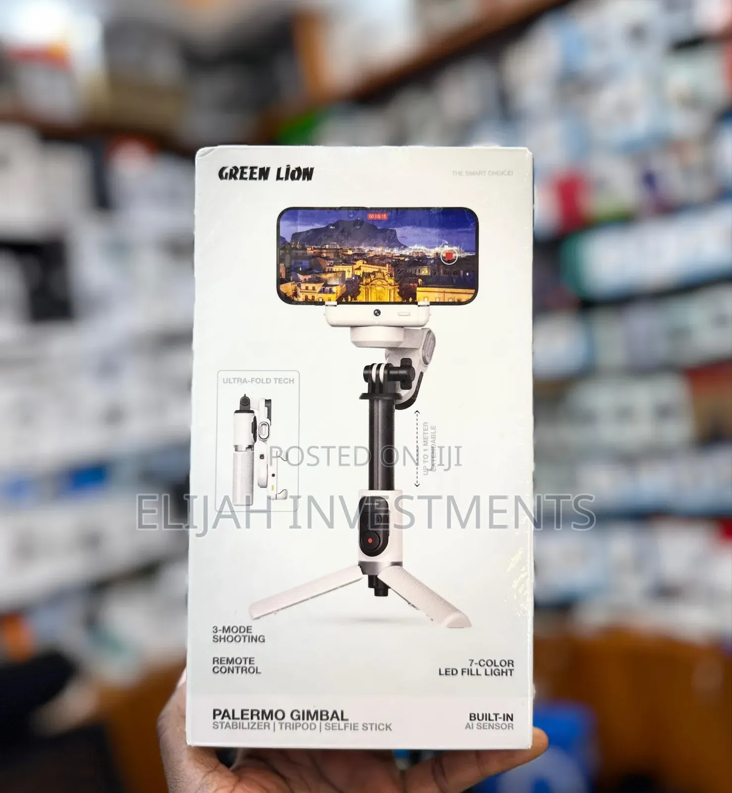 Green Lion Palermo Gimbal,Stabilizer, Tripod and Selfie Stick