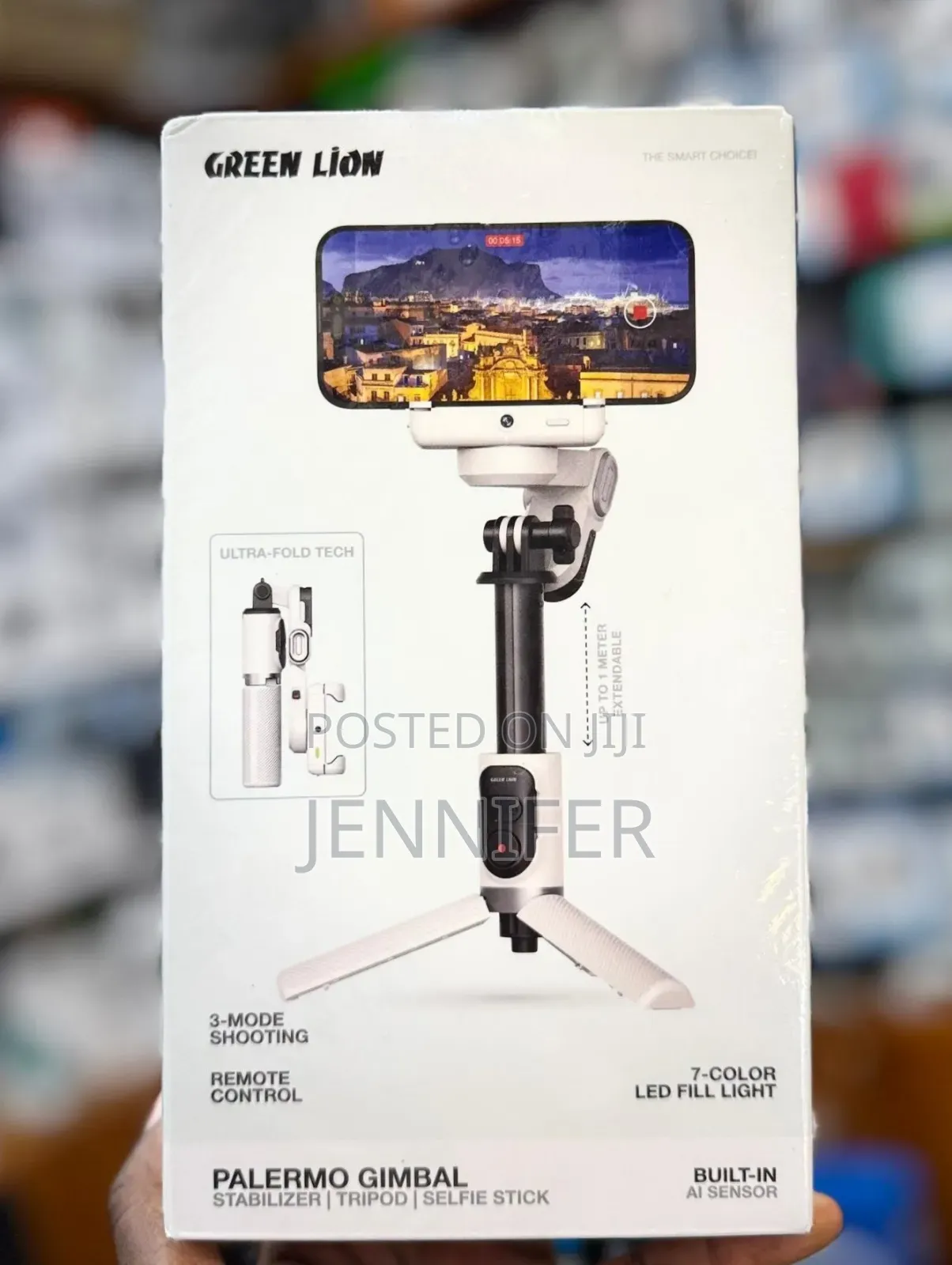 Green Lion Palermo Gimbal,Stabilizer, Tripod and Selfie Stick