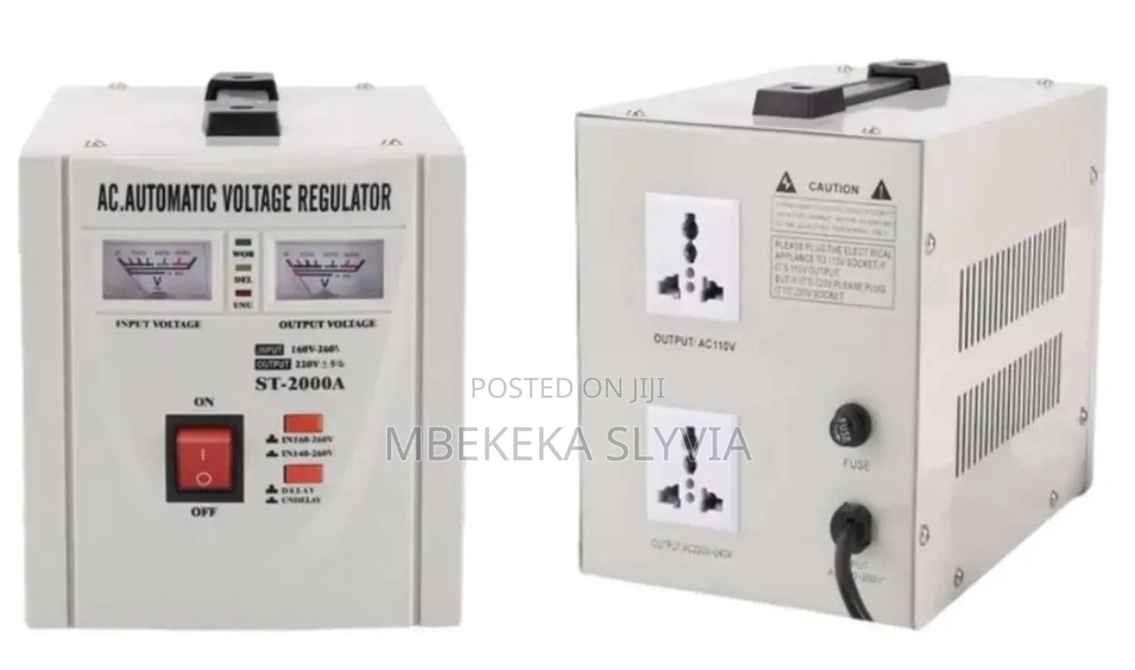 Automatic Regulator/Stabilizer 2000watts