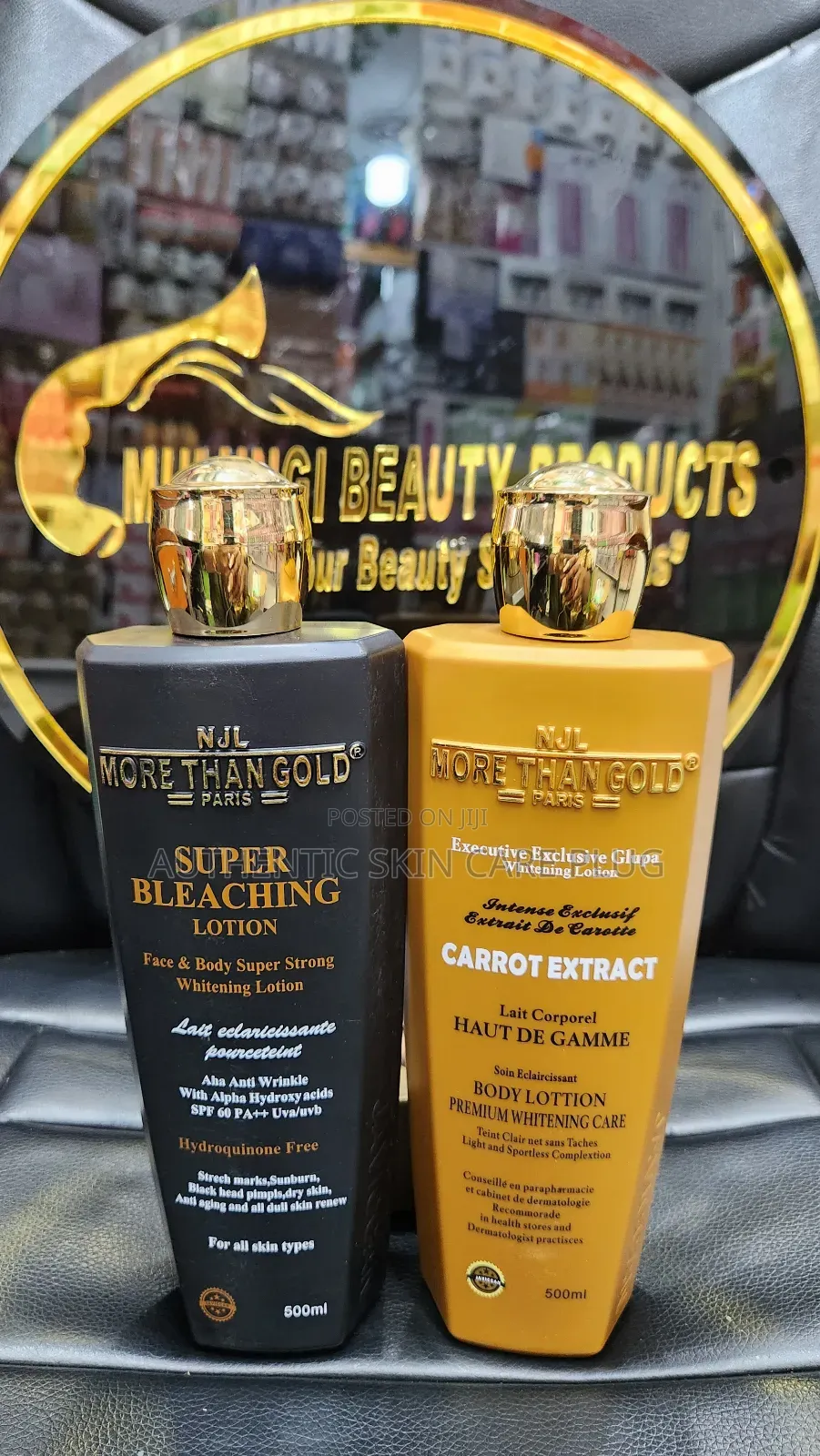 Njl More Than Gold Paris Executive Exclusive Glupa Whitening Lotions