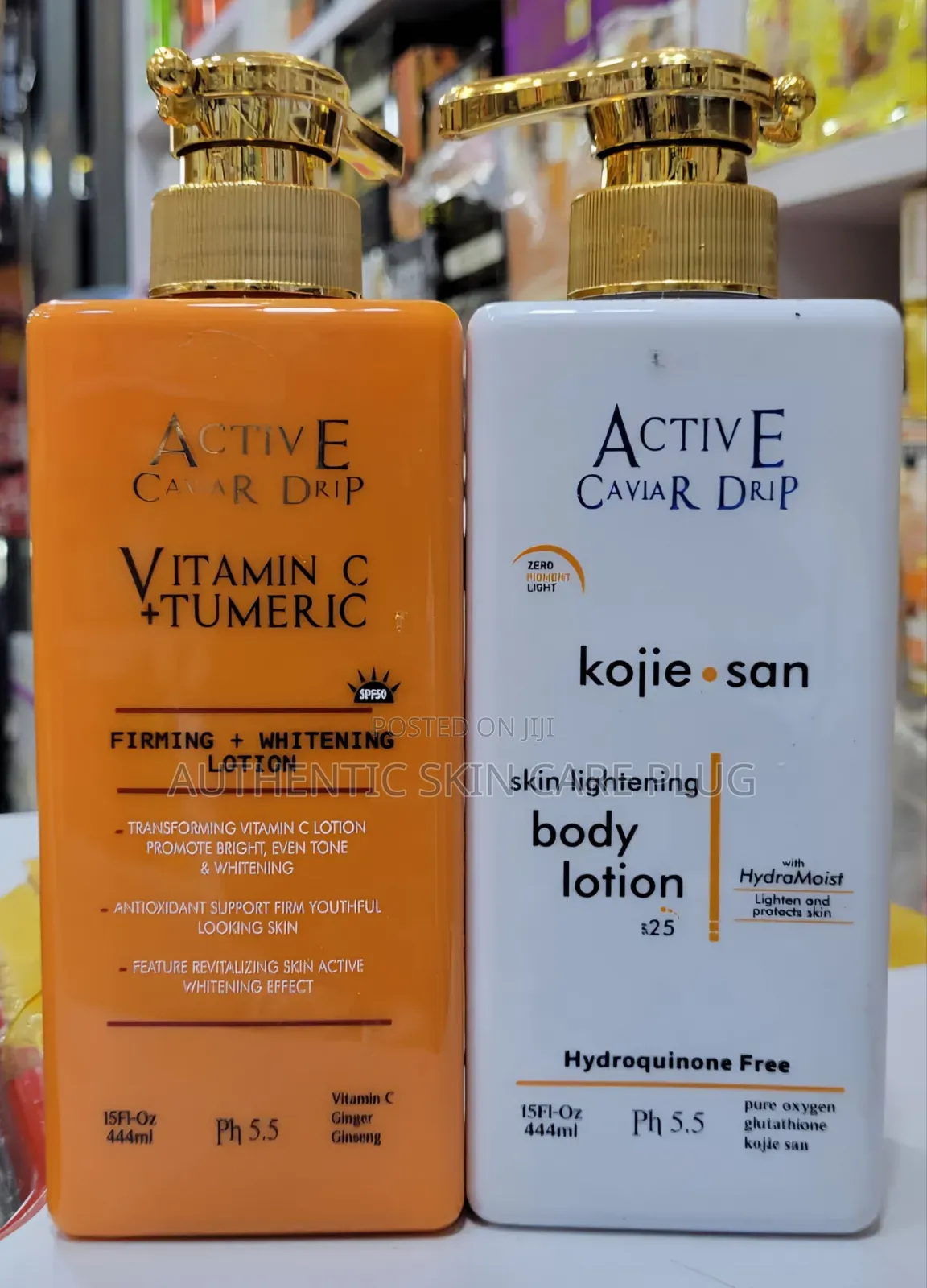Active Caviar Drip Rapid Whitening Lotions With Spf50