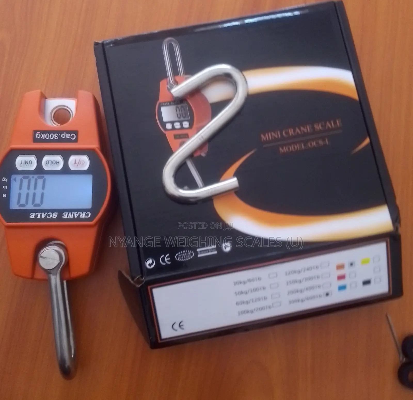 Multi-Function Weigh Scale 300kg Weigh Digital Hanging Weighing Scale