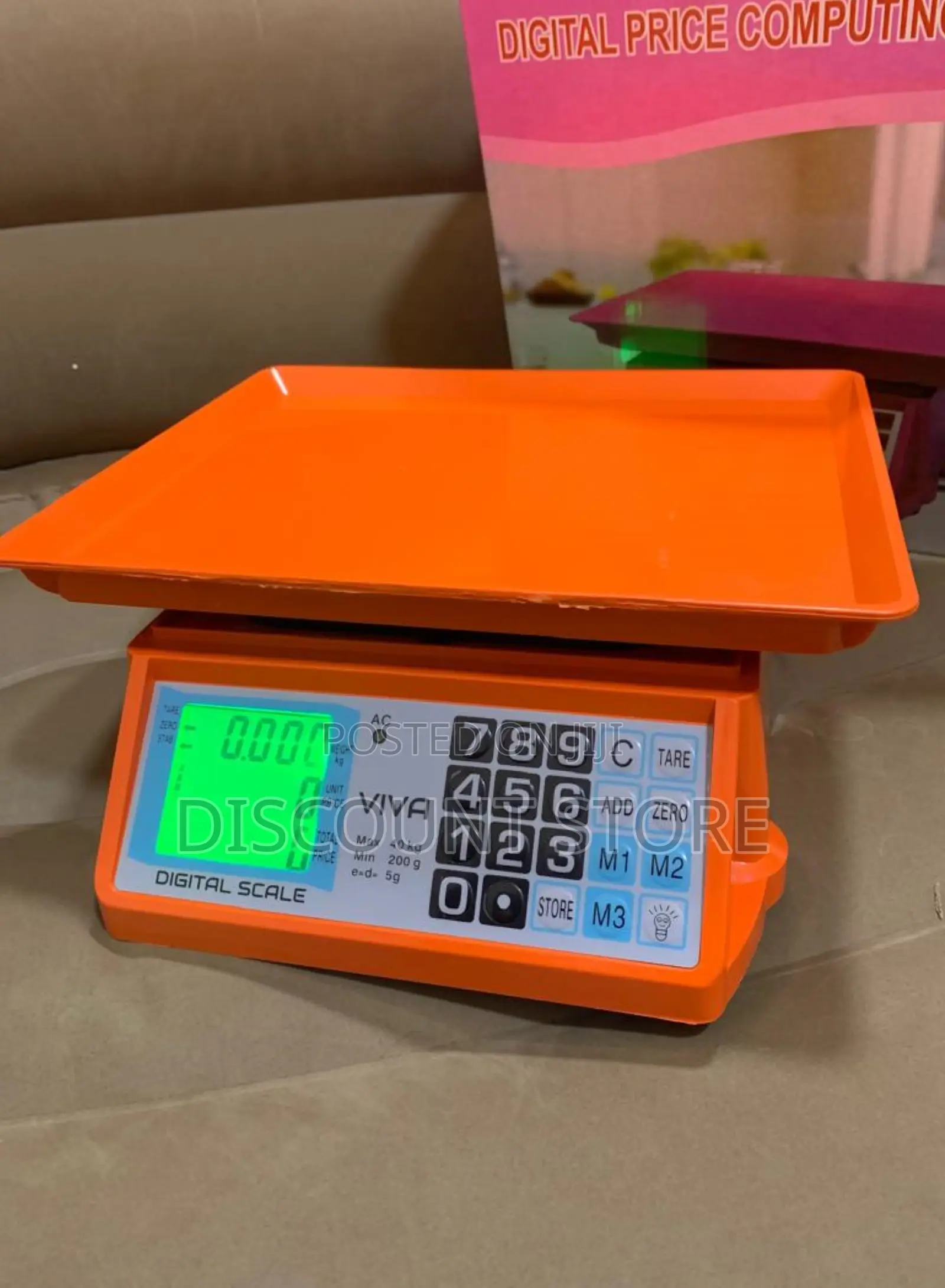 Precise Weighing Scale 40kg Weigh Dual Display Digital Weighing Scale