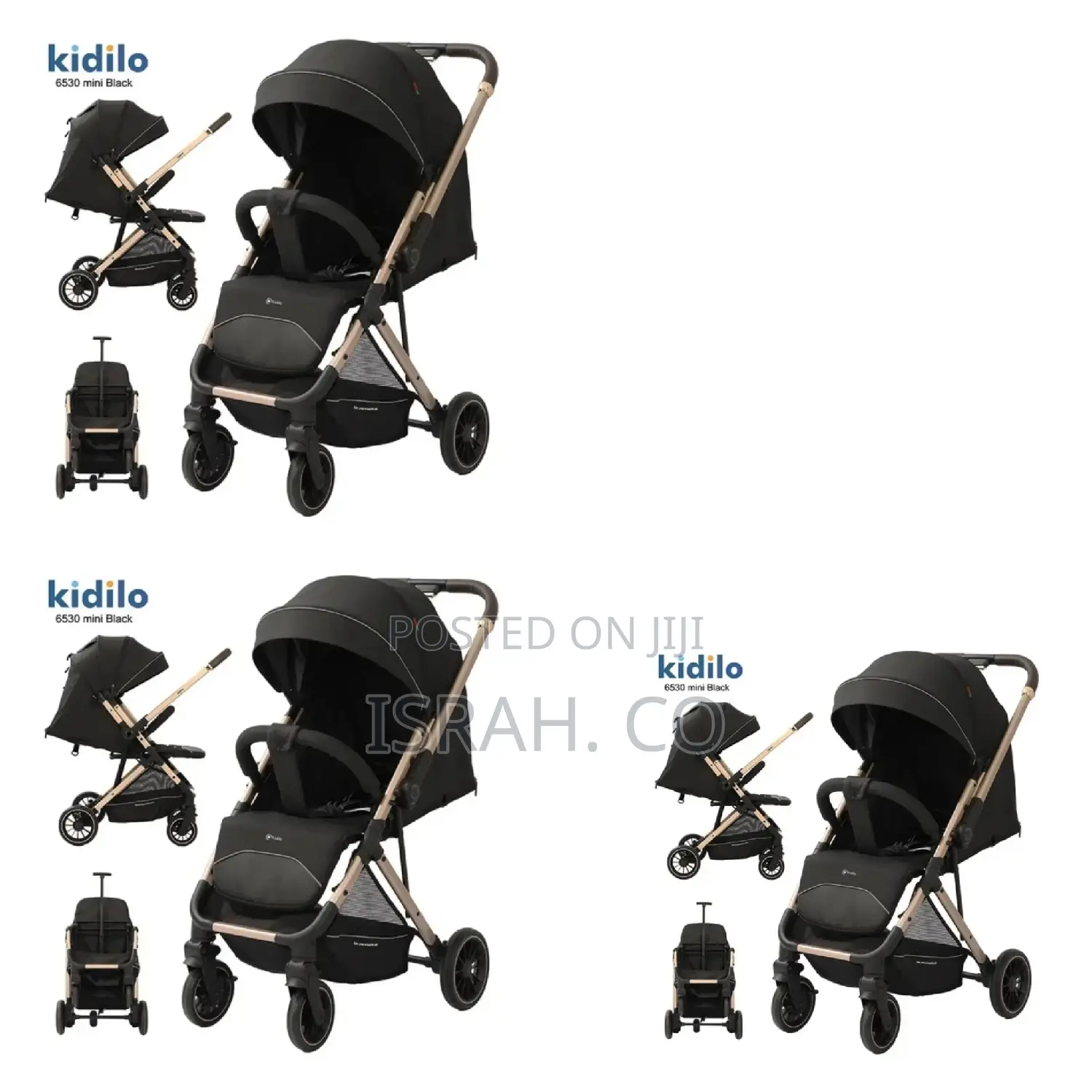Baby Stroller, Foldable Luxury Infant Carriage