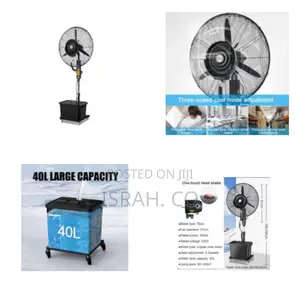 Industrial Spray Fan Cooling Commercial Outdoor Water Mist