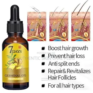 7 Days Fast Ginger Hair Growth Serum Anti-Loss Hair Regrowth
