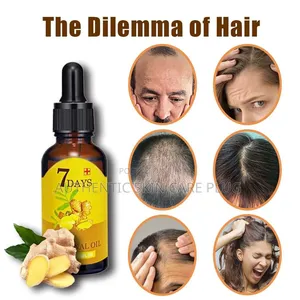 7 Days Fast Ginger Hair Growth Serum Anti-Loss Hair Regrowth