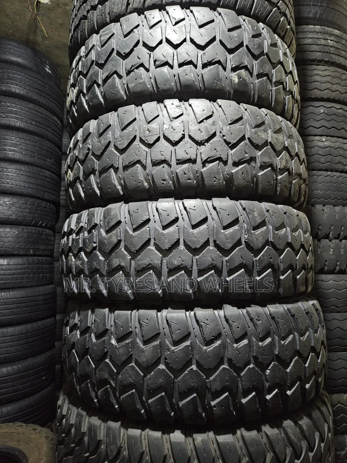 265/75 R16 Used Kapsin Bt Still in Gd Condition Cam Take It 4 Ur Self