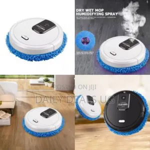 Cleanel Smart Mute Automatic Brush Mopper Humidifier Robot,White