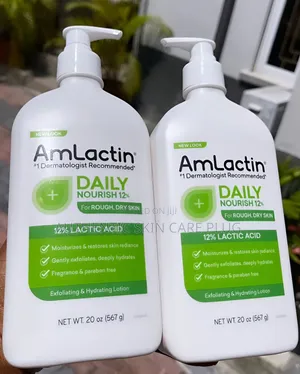 Amlactin Daily Nourish Lotion With 12% Lactic Acid Clinical Proven