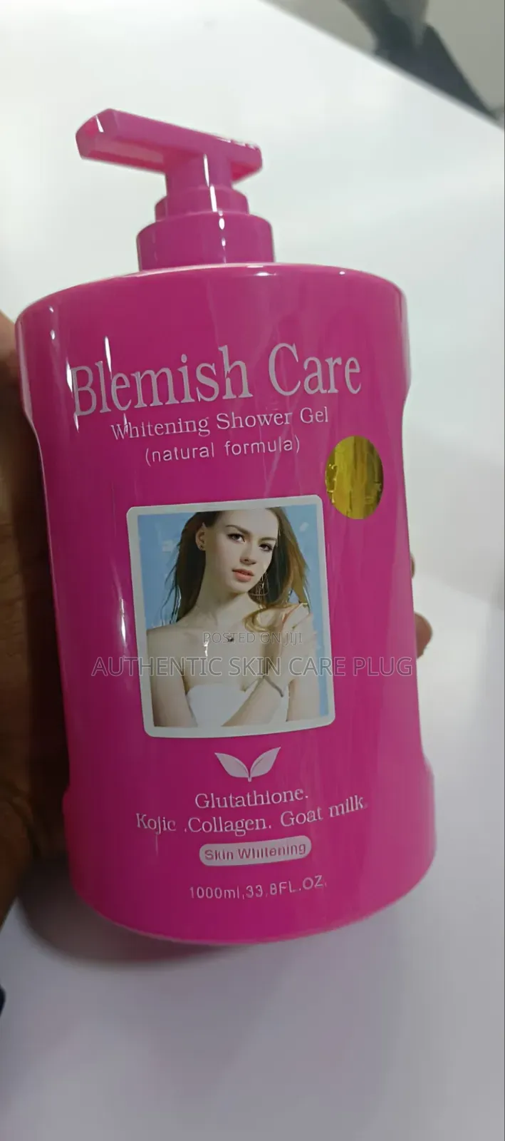 Blemish Care Luxury Whitening Lightening Shower Gel With Spf40