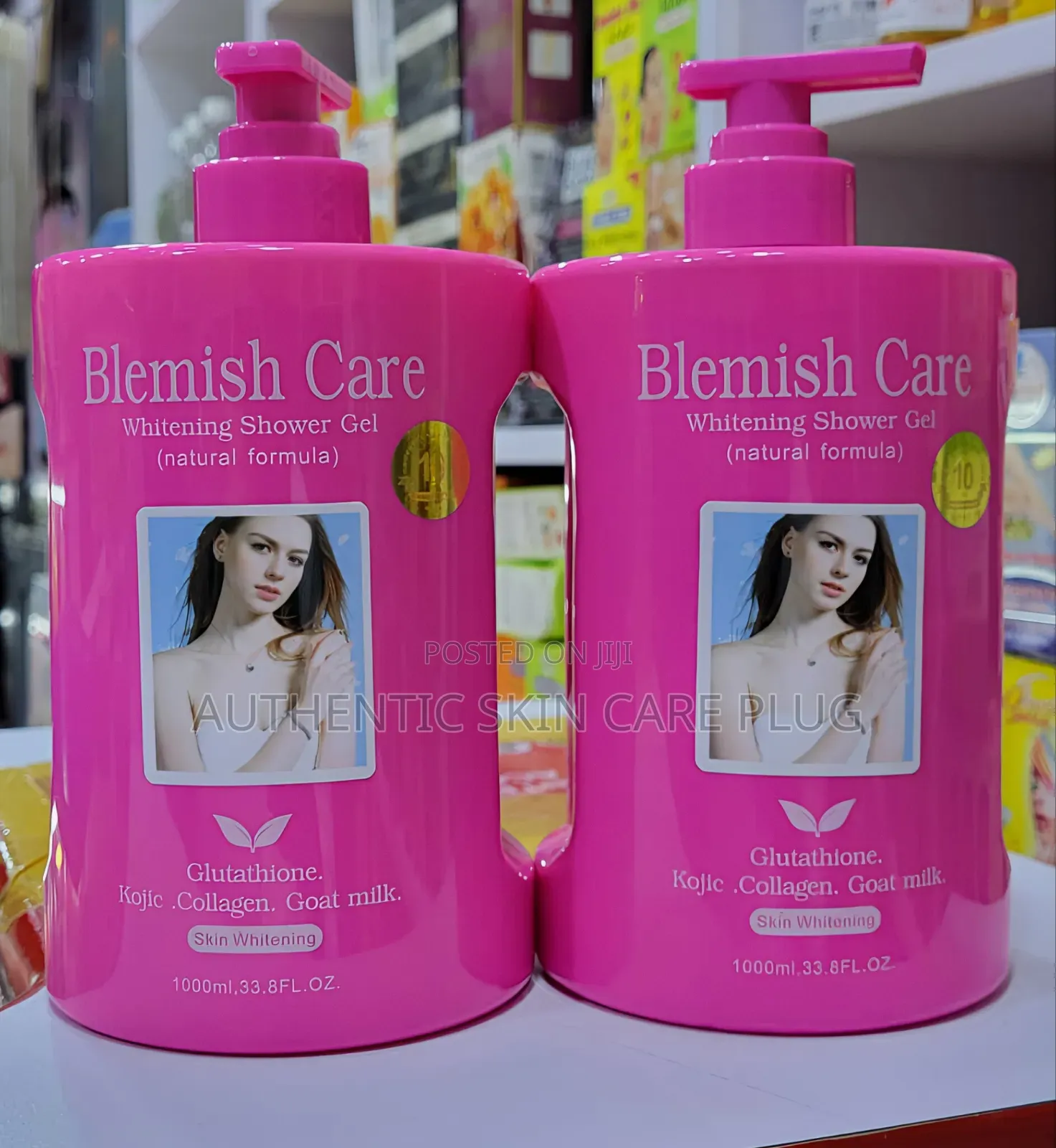 Blemish Care Luxury Whitening Lightening Shower Gel With Spf40