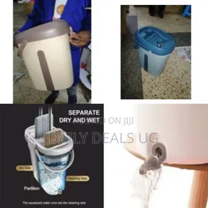 Mop Scratch Dry Hand Free Floor Cleaner Self Wash -Squeeze Floor
