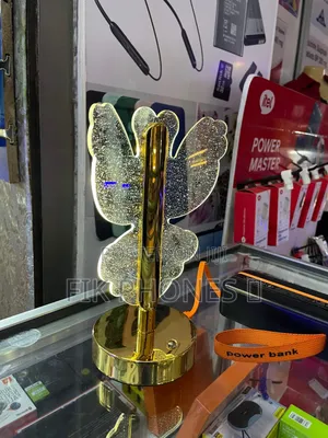 Golden Butterfly Led Table Lamp.