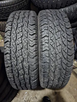 225 75 R16 Savero at Radial Used Bt Almost New Tires Indonesia Made.