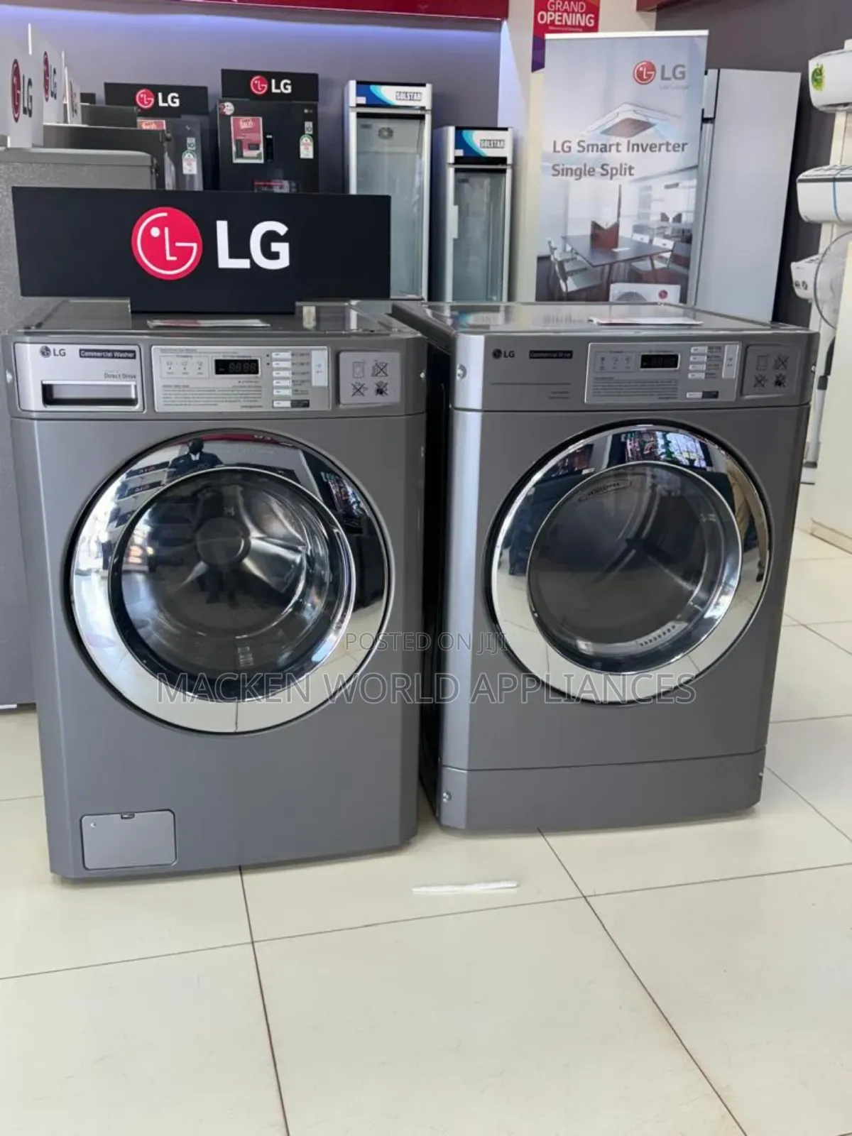 10kg Lg Commercial Washing Machines and Dryers All Available