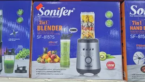 2 In 1bsonifer Sf-8157s Blender – 500w, Cocktail Maker, 0.6l