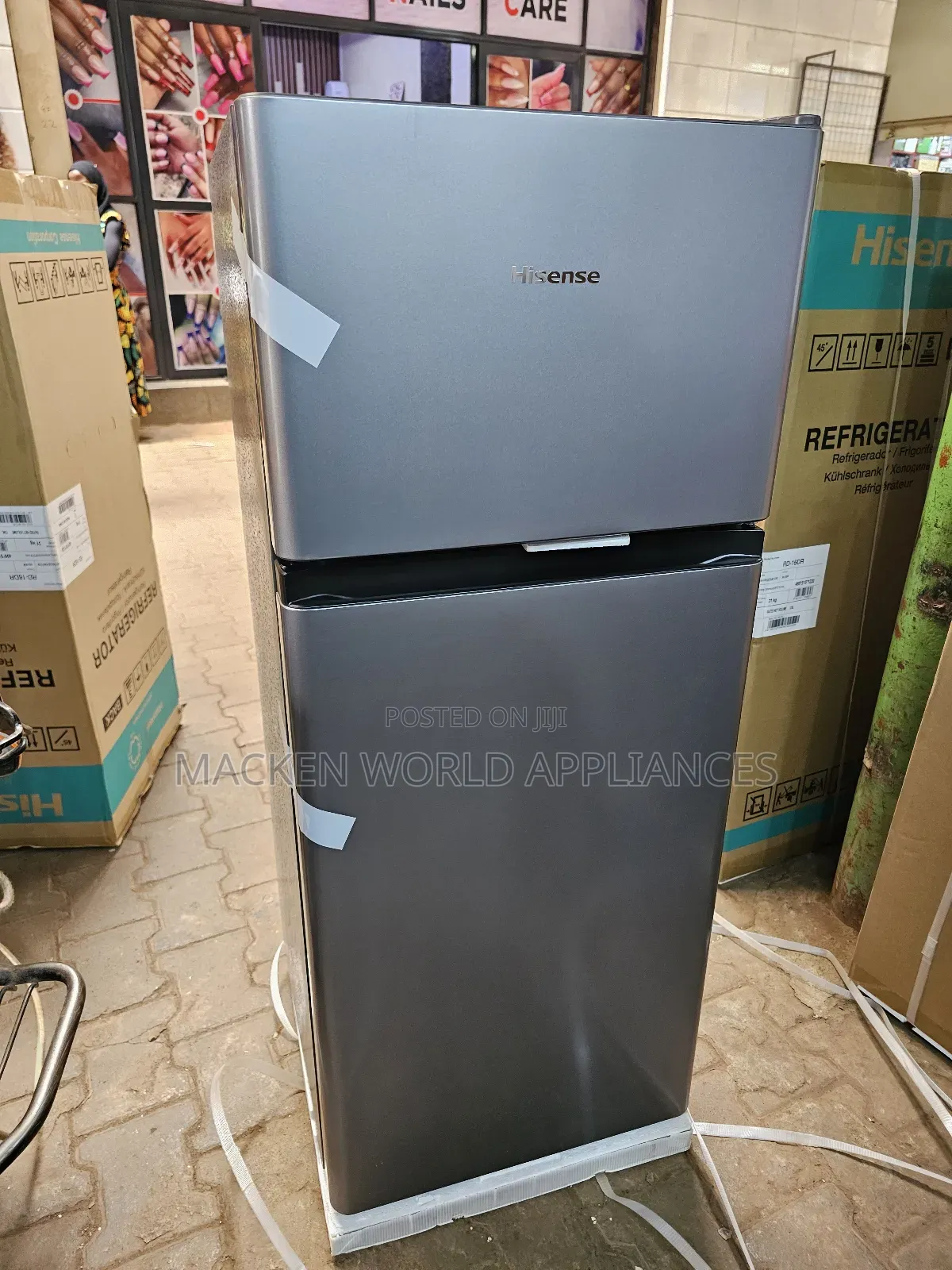 Hisense 160l Double Door Fridge With 10 Years Warranty on Compressor