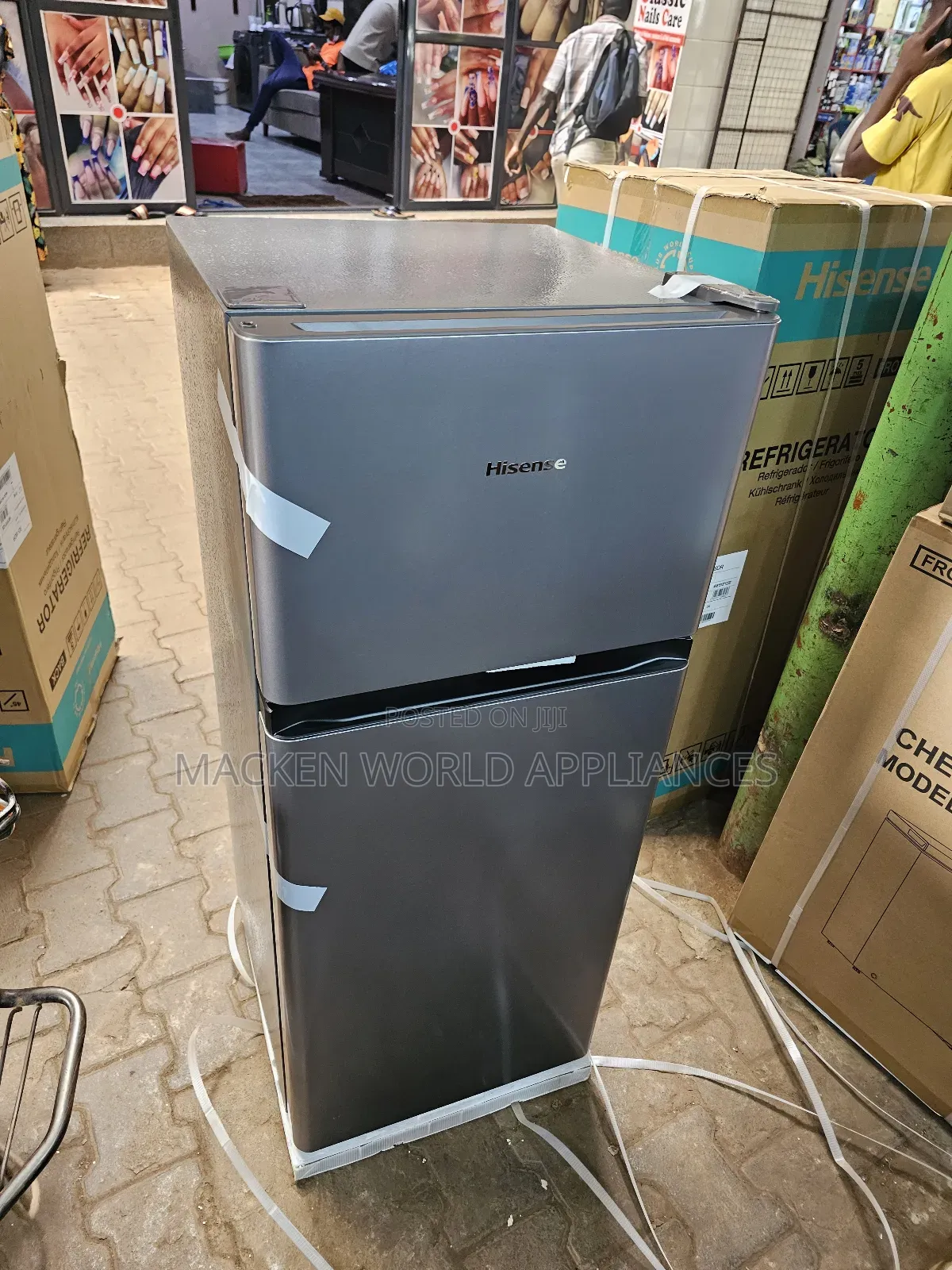 Hisense 160l Double Door Fridge With 10 Years Warranty on Compressor