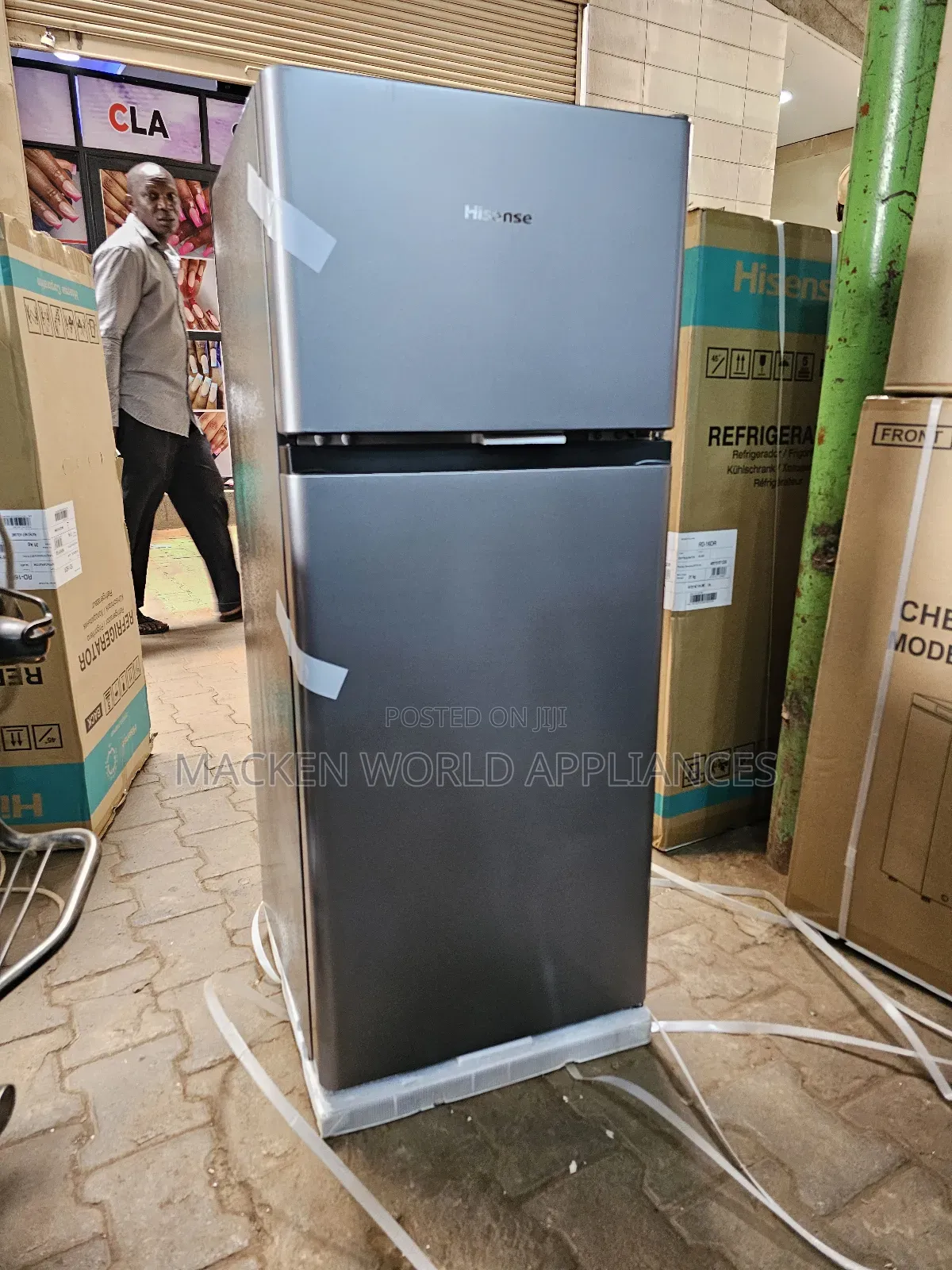 Hisense 160l Double Door Fridge With 10 Years Warranty on Compressor