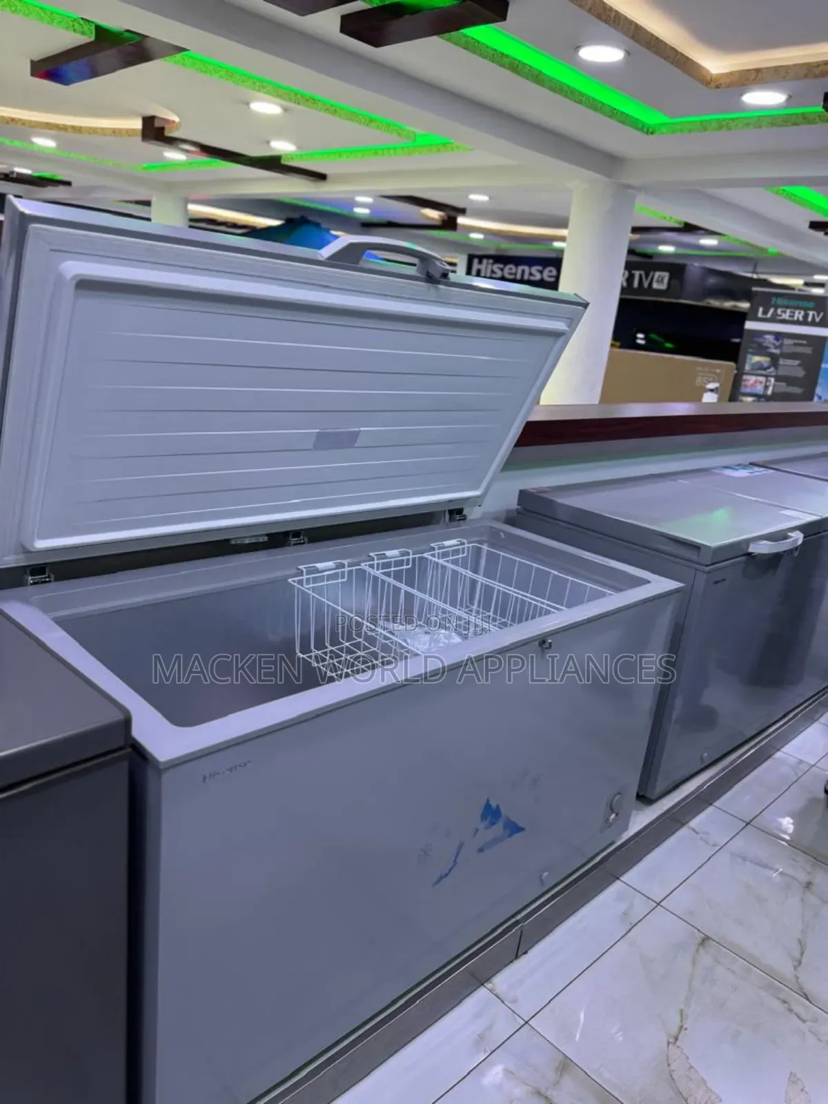 Hisense 550l Big Chest Freezer New With 3years Warranty