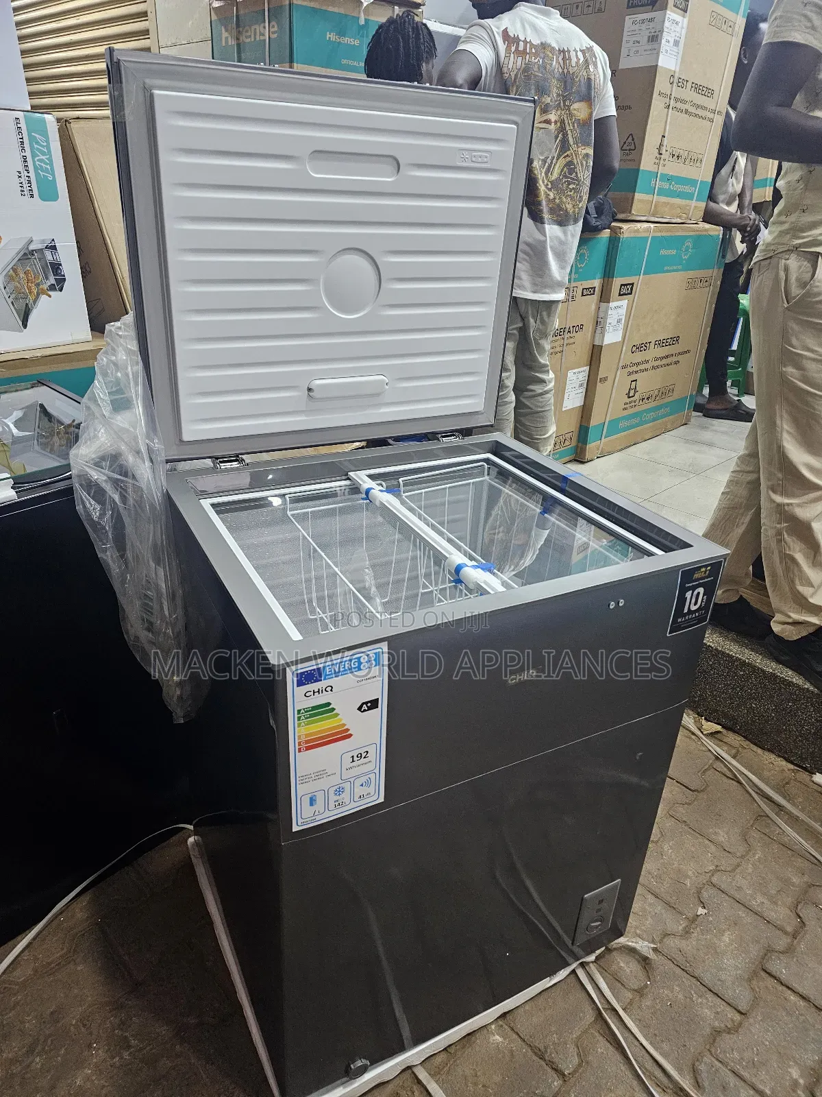 180 Liters Chiq Deep Freezer New on Promotion